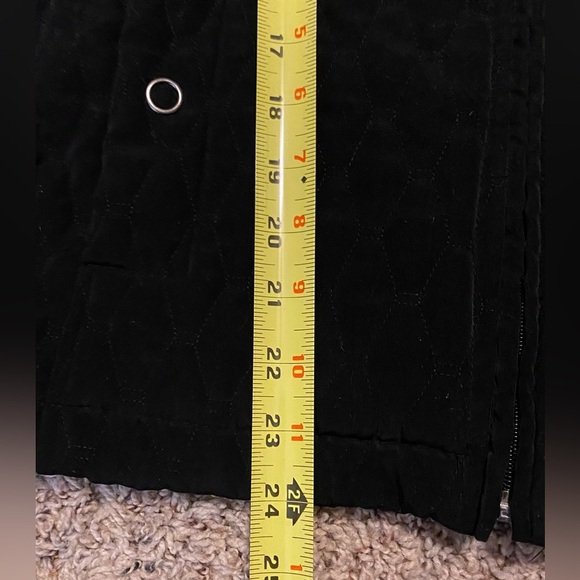 Gallery Womens Lined Midweight Quilted Jacket, Black, Size Large - Picture 6 of 6